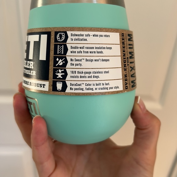 Yeti rambler 10 oz wine tumbler - Picture 3 of 5